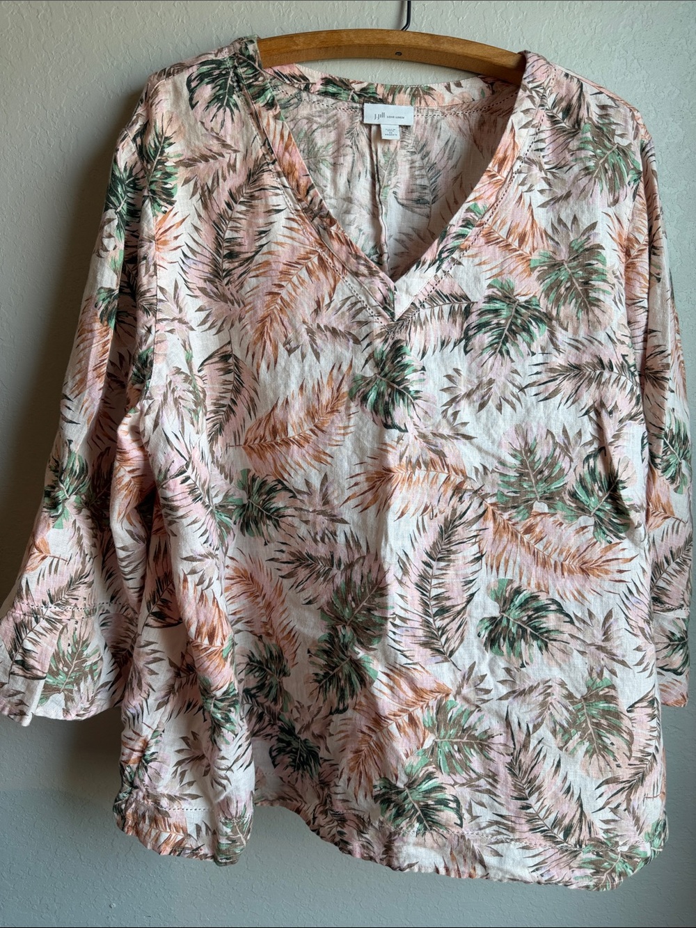 J. Jill linen tunic